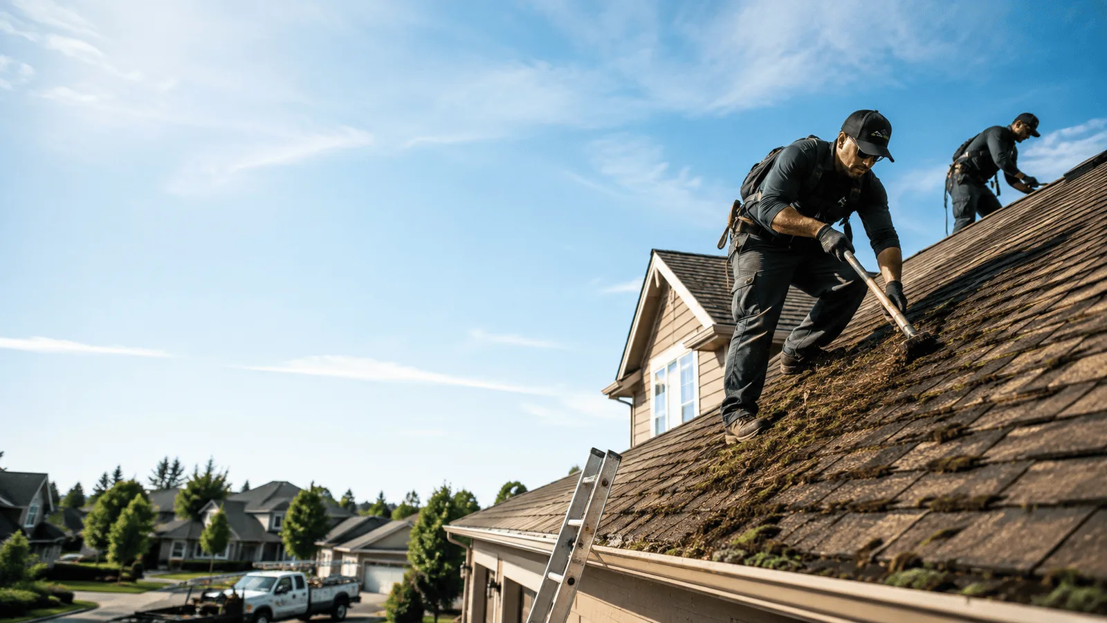 Roof Moss Removal in Farwell, NE near me